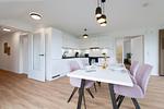 Küche / Küchenzeile - Appartement 11 - Top-Hundeurlaub