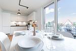 Küche / Küchenzeile - Appartement 9 - Top-Hundeurlaub