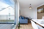 Wohnzimmer - Appartement 9 - Top-Hundeurlaub