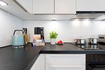 Küche / Küchenzeile - Appartement 9 - Top-Hundeurlaub