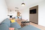 Wohnzimmer - Appartement 8 - Top-Hundeurlaub