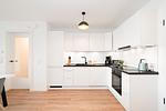 Küche / Küchenzeile - Appartement 8 - Top-Hundeurlaub
