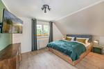 Schlafzimmer - Ferienwohnung Dock 23 - Top-Hundeurlaub