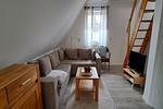 Wohnzimmer - Ferienwohnung Lachmöwe Dagebüll - Top-Hundeurlaub
