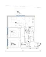 Grundriss - Appartement 1 - Top-Hundeurlaub