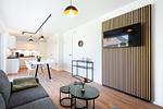Wohnzimmer - Appartement 1 - Top-Hundeurlaub