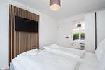 Schlafzimmer - Appartement 1 - Top-Hundeurlaub