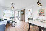 Wohnzimmer - Appartement 5 - Top-Hundeurlaub