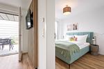 Schlafzimmer - Appartement 5 - Top-Hundeurlaub