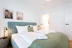 Schlafzimmer - Appartement 5 - Top-Hundeurlaub