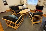 Wohnzimmer - Apartment Alexander - Top-Hundeurlaub