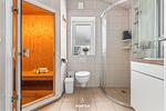 Badezimmer - Ferienhaus Panoramablick 7 - St. Andreasberg im Harz - Top-Hundeurlaub