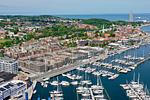 Vogelperspektive - Ferienwohnung Hafenkino Travemünde - Top-Hundeurlaub