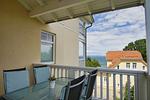 Balkon - FeWo7: Balkon, Meerblick - Top-Hundeurlaub