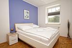 Schlafzimmer - FeWo7: Balkon, Meerblick - Top-Hundeurlaub