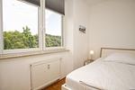 Schlafzimmer - FeWo7: Balkon, Meerblick - Top-Hundeurlaub