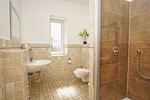 Badezimmer - FeWo7: Balkon, Meerblick - Top-Hundeurlaub