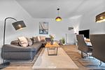 Wohnzimmer - Ferienwohnung Strandschatz Timmendorfer Strand - Top-Hundeurlaub