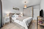 Schlafzimmer - Ferienwohnung Strandschatz Timmendorfer Strand - Top-Hundeurlaub