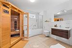 Badezimmer - Ferienwohnung Sundowner Olpenitz - Top-Hundeurlaub