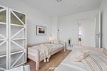 Schlafzimmer - Ferienwohnung Sundowner Olpenitz - Top-Hundeurlaub