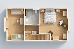 Grundriss - Ferienhaus Windspiel - Top-Hundeurlaub