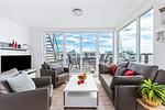 Wohnzimmer - Ferienhaus Bora Olpenitz - Top-Hundeurlaub