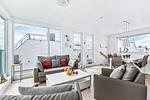 Wohnzimmer - Ferienhaus Bora Olpenitz - Top-Hundeurlaub