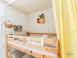 Schlafzimmer - Ferienwohnung Kehrwieder Nr. 8 - Top-Hundeurlaub
