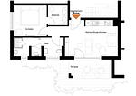 Grundriss - Apartment Brise - Top-Hundeurlaub