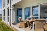 Terrasse - Hafenspitze - Top-Hundeurlaub