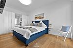 Schlafzimmer - Ferienwohnung Seascape, App. 15 Olpenitz - Top-Hundeurlaub