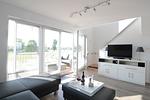 Wohnzimmer - Ferienwohnung Wilbur Olpenitz - Top-Hundeurlaub