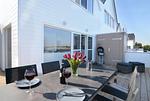 Terrasse - Ferienwohnung Wilbur Olpenitz - Top-Hundeurlaub