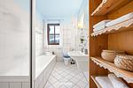 Badezimmer - Haus Eiderseeschwalbe App IV SPO - Top-Hundeurlaub