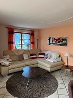 Wohnzimmer - Haus Eiderseeschwalbe App IV SPO - Top-Hundeurlaub
