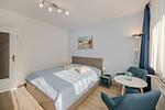 Wohnzimmer - Ferienwohnung Ostseeflair - Top-Hundeurlaub