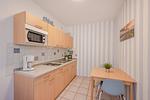 Küche / Küchenzeile - Ferienwohnung Ostseeflair - Top-Hundeurlaub