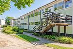 Fassade / Eingang - Ferienwohnung Ostseeflair - Top-Hundeurlaub