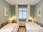 Schlafzimmer - Hafenhäuser Breege -  Whg. 10 Boddenpfoten - Top-Hundeurlaub