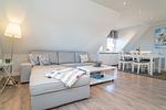 Wohnzimmer - Dünenglück - Nicolinenhof - Top-Hundeurlaub