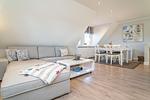 Wohnzimmer - Dünenglück - Nicolinenhof - Top-Hundeurlaub