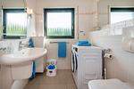 Badezimmer - Ferienwohnung Anker nur 350 m zum Strand mit Balkon - Top-Hundeurlaub