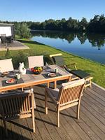Terrasse - SeeZeit Tossens - Top-Hundeurlaub