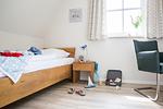 Schlafzimmer - Ferienhaus Schilfrohrsänger 43 - Top-Hundeurlaub