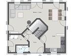 Grundriss - Ferienhaus Schilfrohrsänger 43 - Top-Hundeurlaub