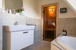 Badezimmer - Ferienhaus Seeschwalbe 55 - Top-Hundeurlaub
