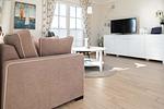 Wohnzimmer - Ferienhaus Seeschwalbe 55 - Top-Hundeurlaub