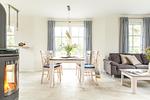 Wohnzimmer - Ferienhaus Seeschwalbe 10 - Top-Hundeurlaub