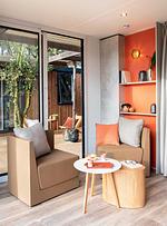 Wohnzimmer - Haus 28 - Top-Hundeurlaub